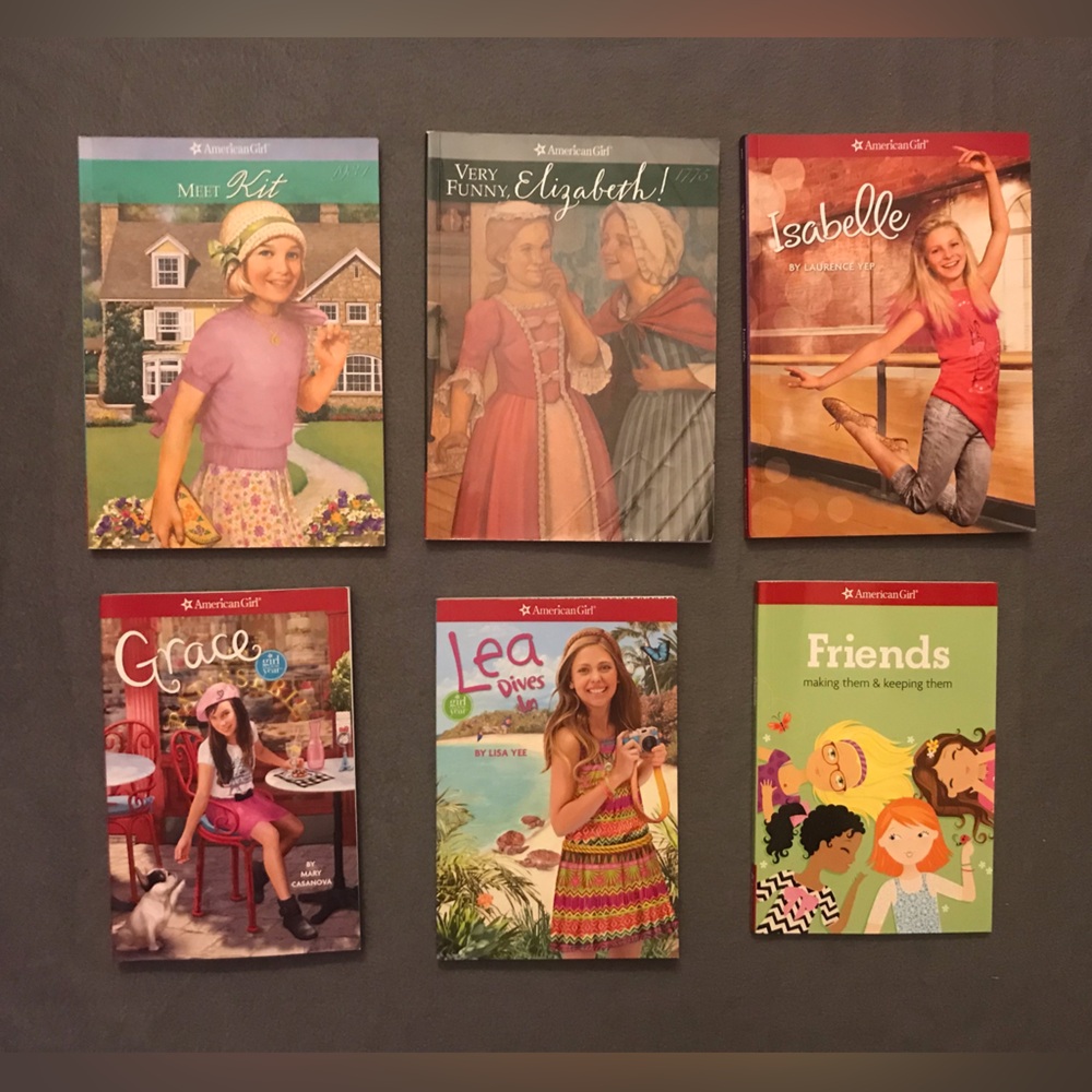 Set Of 6 American Girl Books